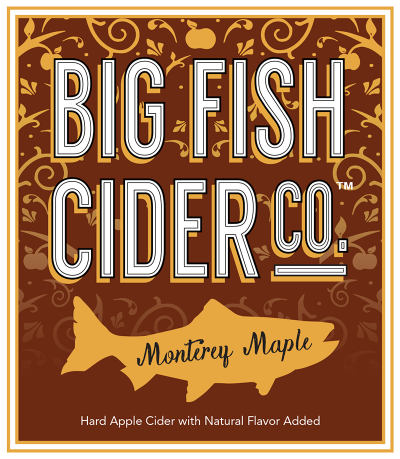Label - Big Fish Cider Co. - Monterey Maple